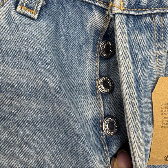 Levi's 501° Original Fit High-Rise Women's Jean Shorts - Picture 5 of 9